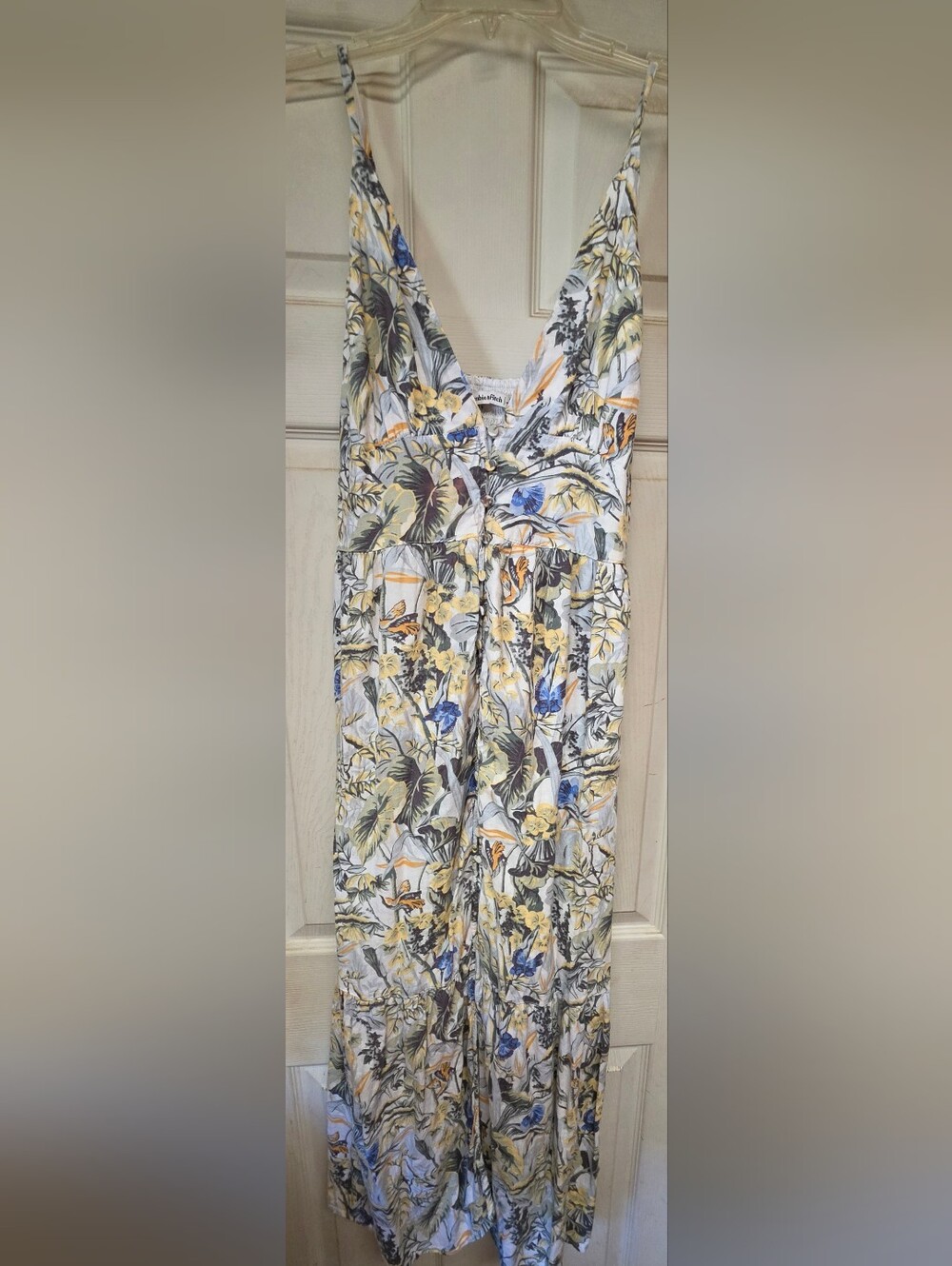 Abercrombie & Fitch Plunge Neck Dress